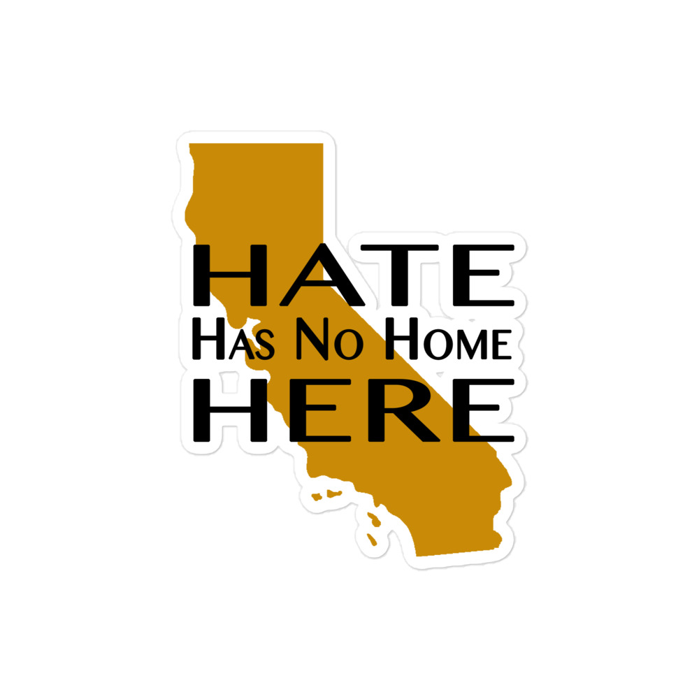 Hate has no home here sticker - Image 3